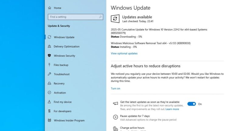 windows 10 KB5058379 download