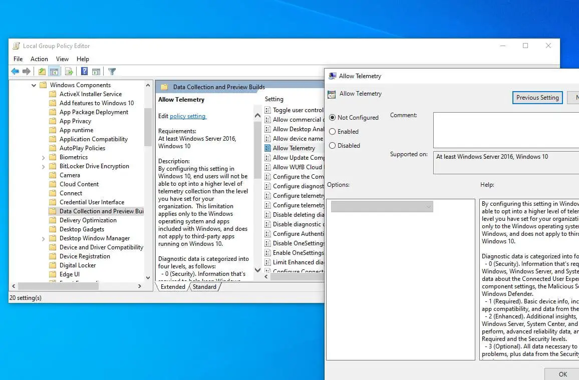 Reset Group Policy Settings