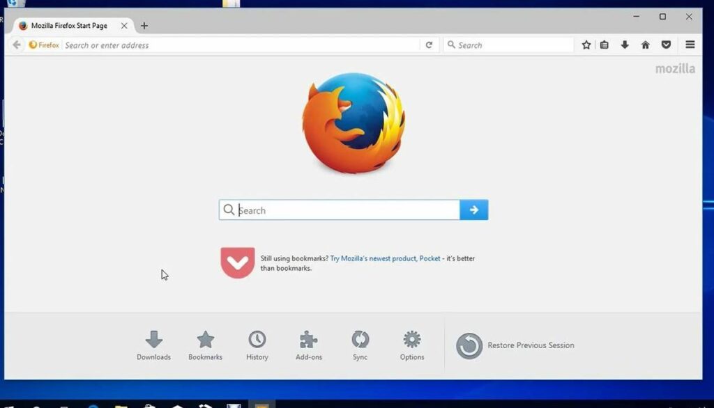 Firefox not working in windows 10