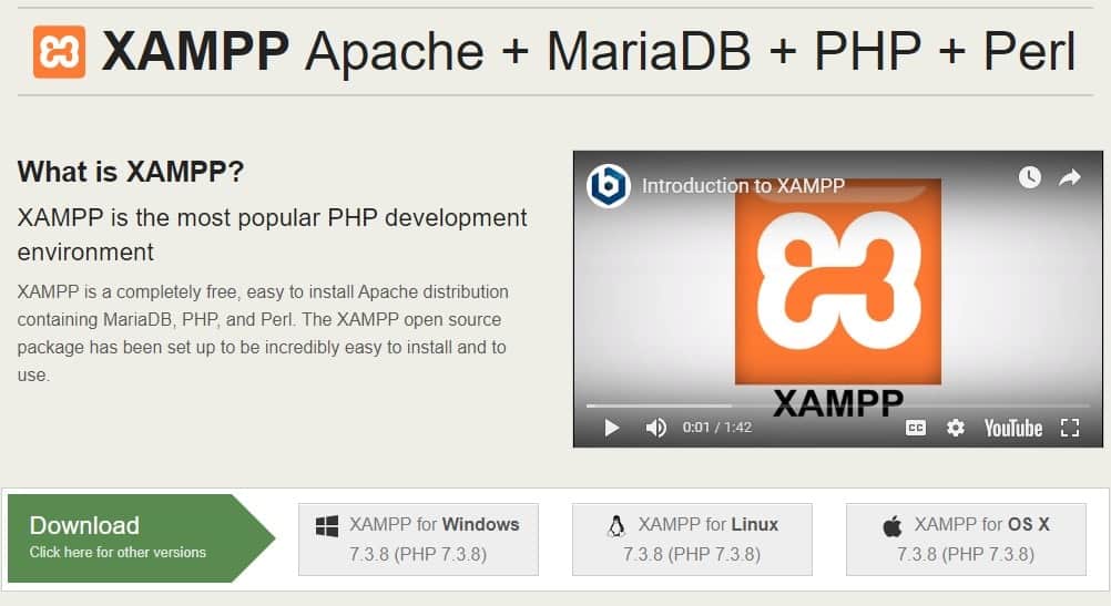 Download XAMPP