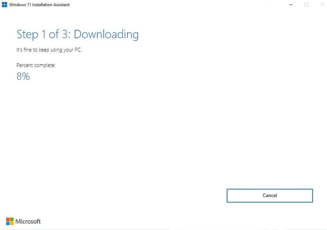 Downloading windows 11