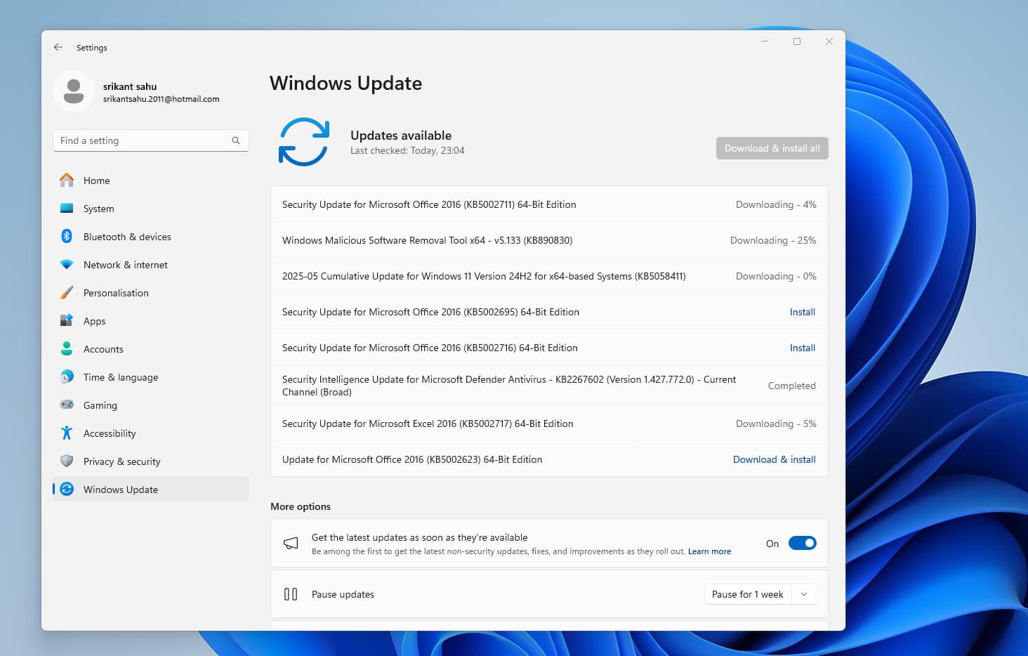 KB5058411update for Windows 11 24H2