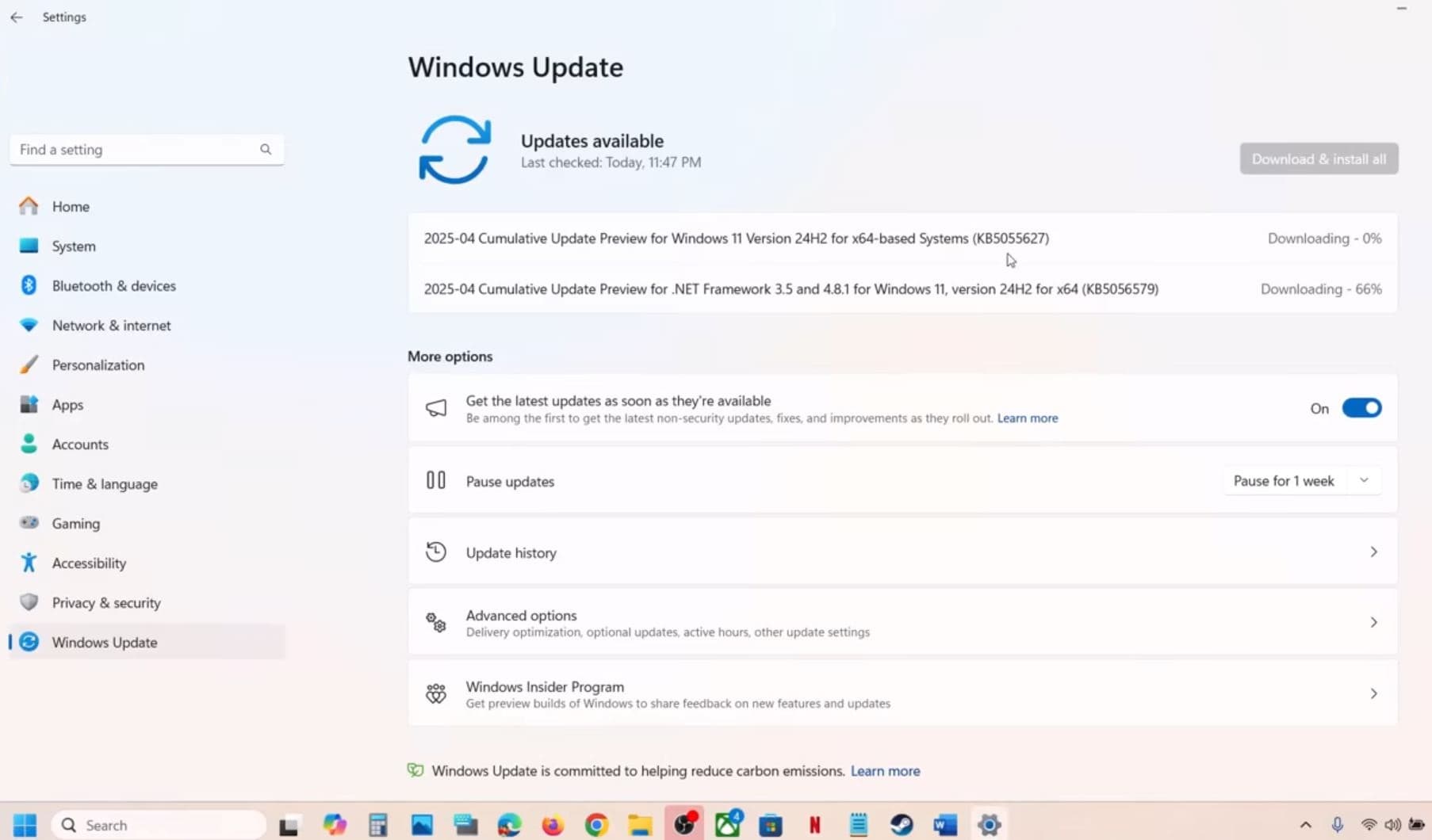 Windows 11 KB5055627 update